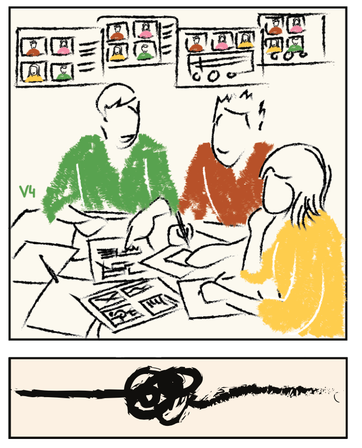 Teaser image for Fuzzy Front Ends paper.