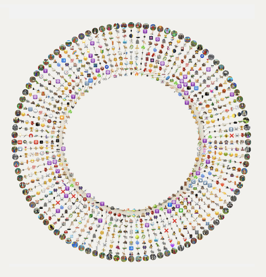 Teaser image for Glass Bead Games paper.